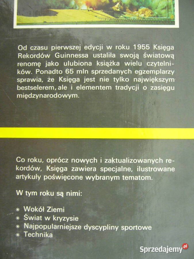 Księga rekordów Guinessa 1991 Warszawa