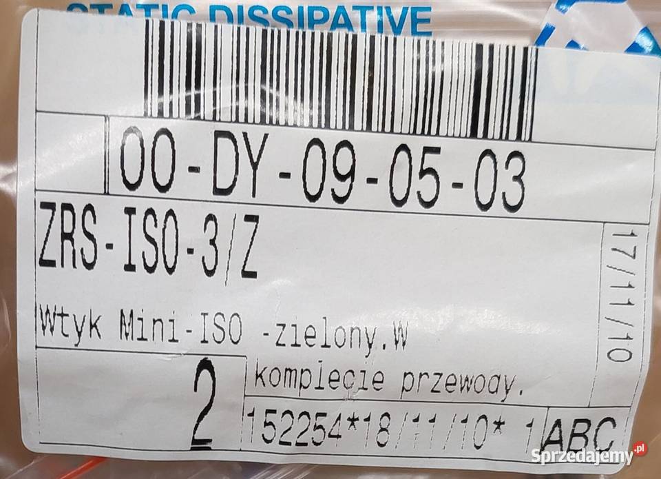 WTYK MINI ISO ZIELONY VW AUDI SEAT SKODA FIAT dolnośląskie Mielęcin