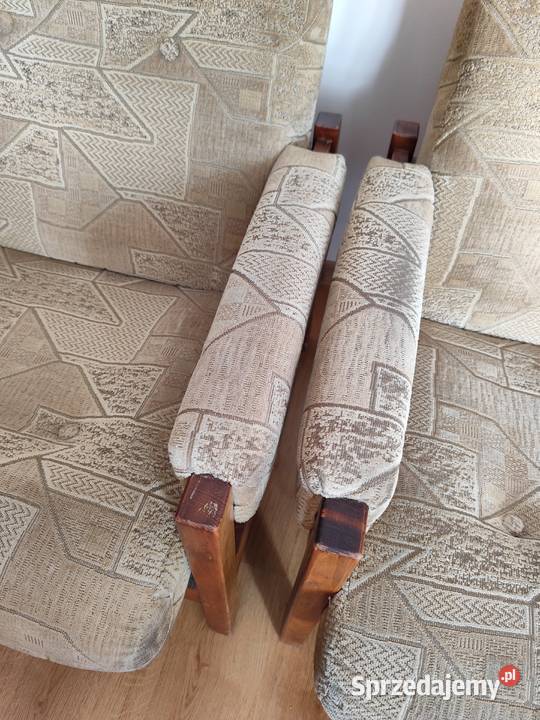 Fotel klubowy PRL do odświeżenia renowacji 2 Toruń