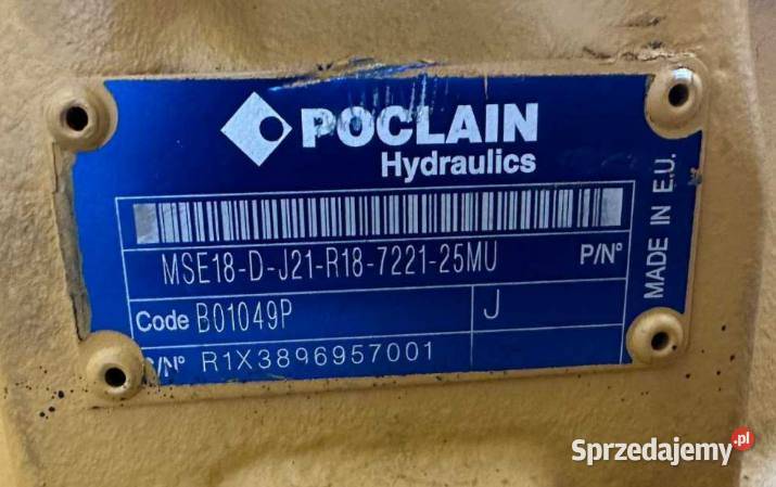 Poclain MSE18 D J21 R18 7221 25MU Silnik Poznań