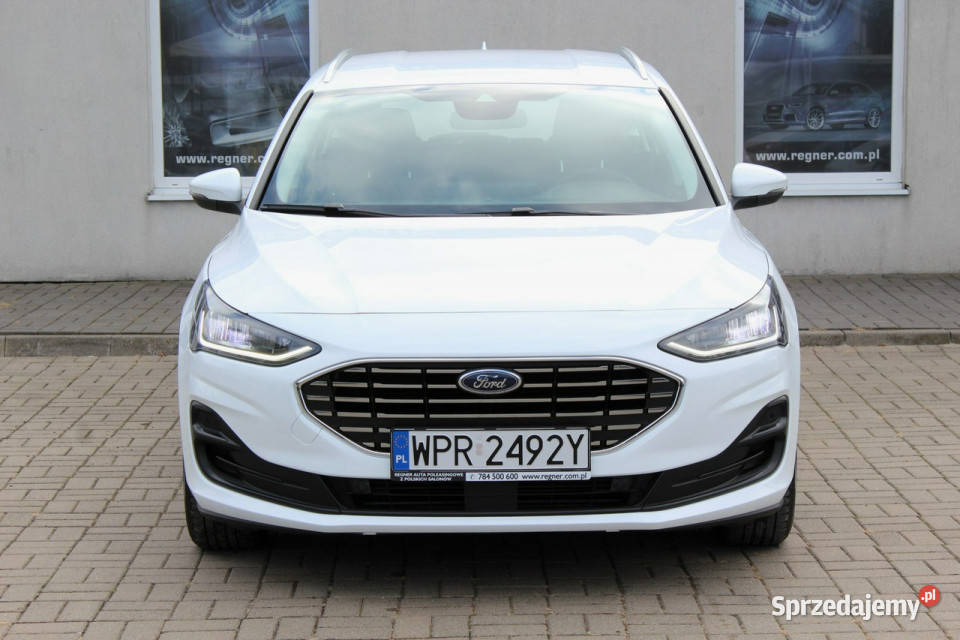 Ford Focus SalonPL FV23 Titanium 125 Navi LED 86000km Focus mazowieckie Sokołów