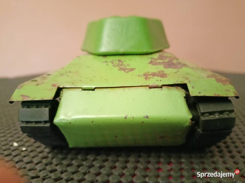 Zabawka PRL czołg Rudy 102 Rzeszów
