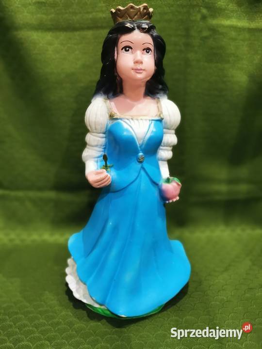 Stara duża figurka lalka Królewna Śnieżka / sygnowana