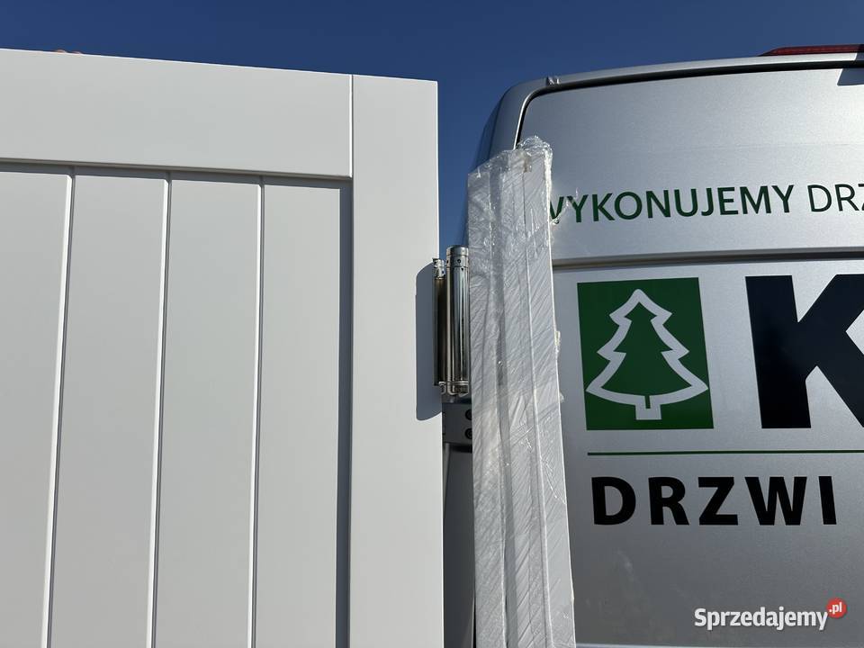 Drzwi drewniane WAHADŁOWE BIAŁE RĘKI CAŁA POLSKA Gdańsk