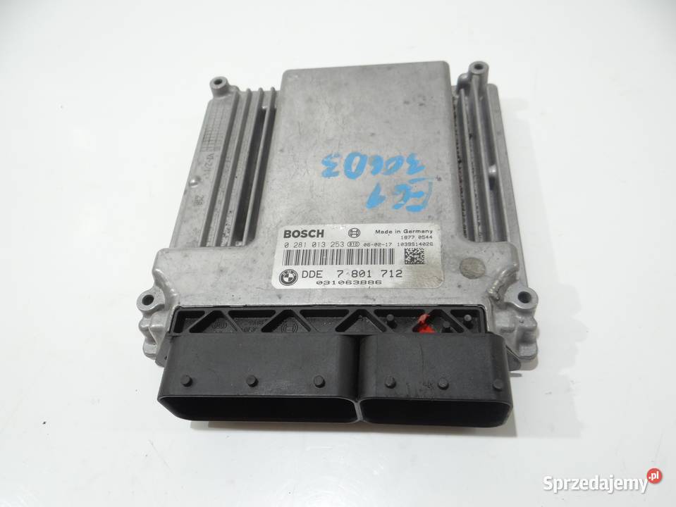 KOMPUTER STEROWNIK SILNIKA BMW E60 E61 306D3 Strzyżewice