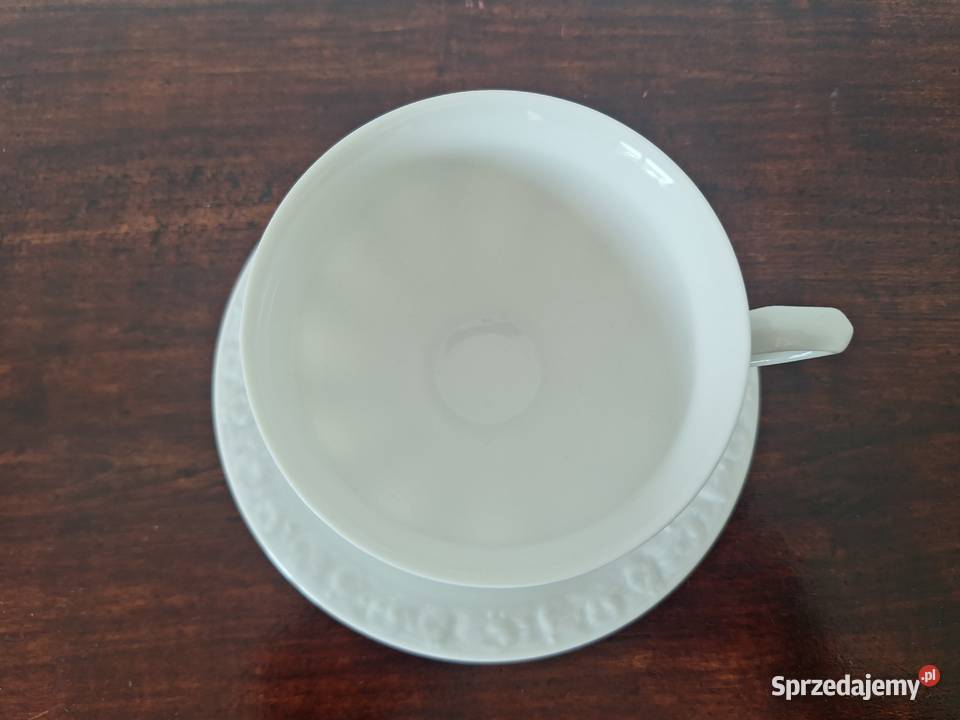 Rosenthal Maria Biała porcelanowa filiżanka do Gdańsk