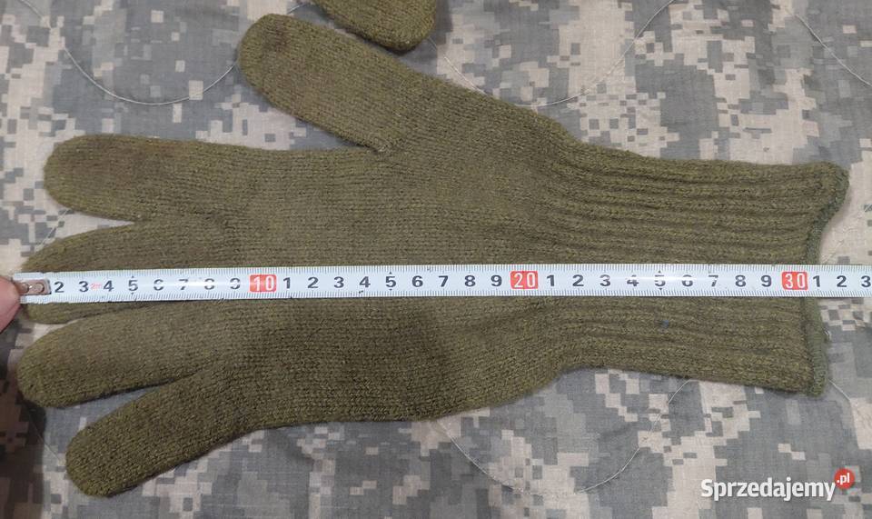 Rękawice wełniane Us Army inserts olive Wrocław