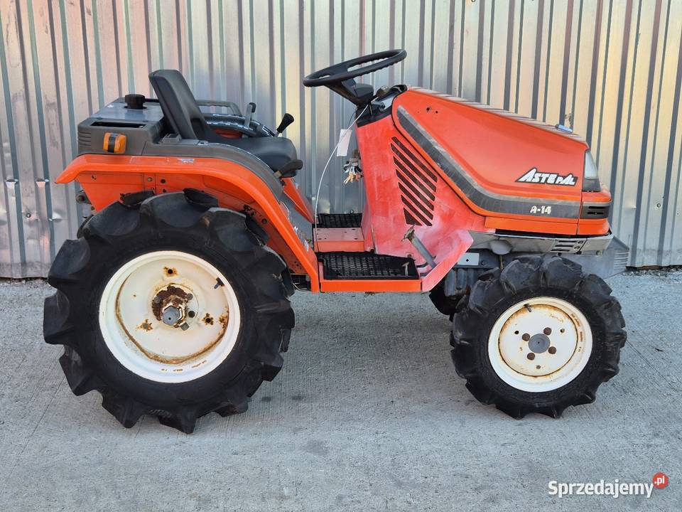 Traktorek traktor KUBOTA A14D 14 44 Skrzynia biegów Manualna Małuszyn