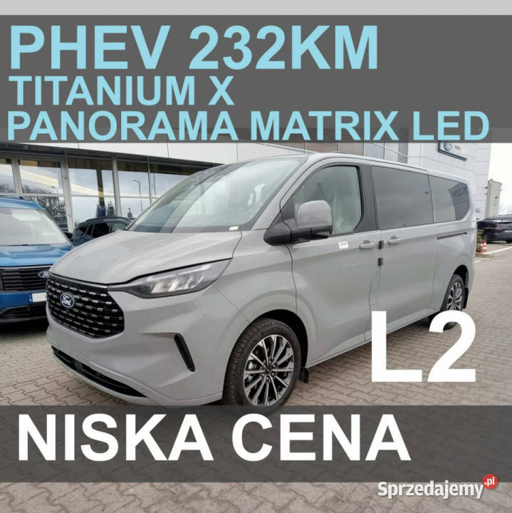 Ford Tourneo Custom PHEV 232 Plugin Kamera 360 Szczecinek