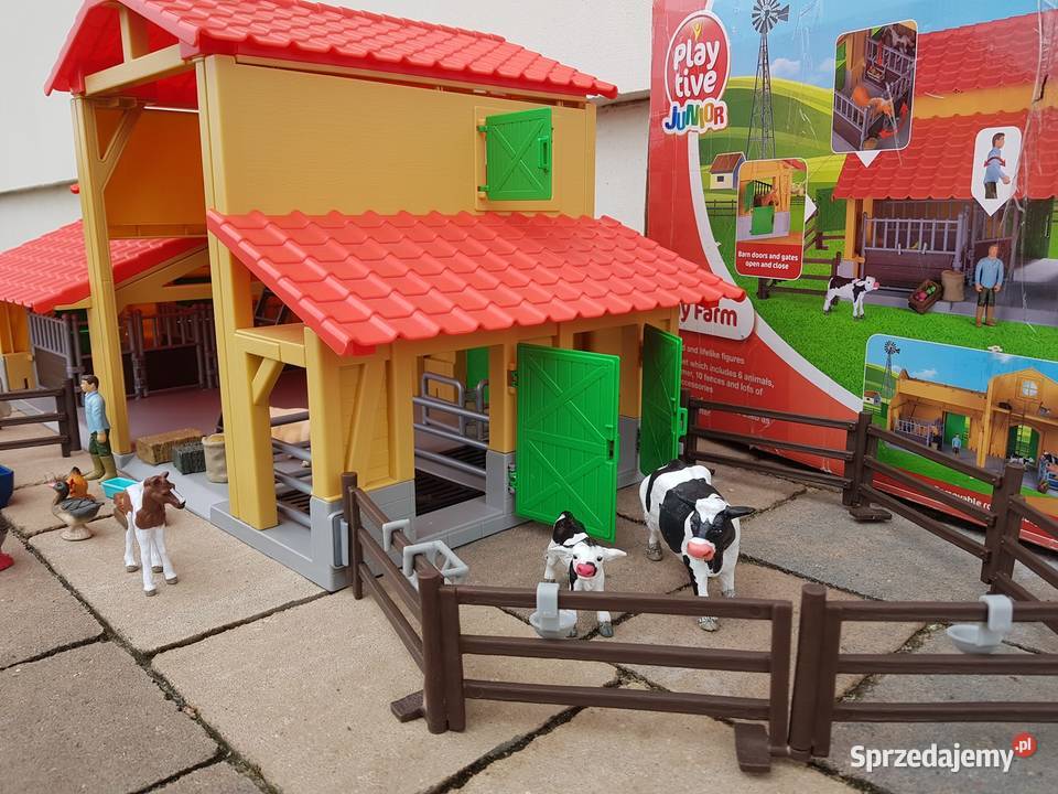 PLAYTIVE JUNIOR Zestaw gospodarstwo rolne farma sprzedam