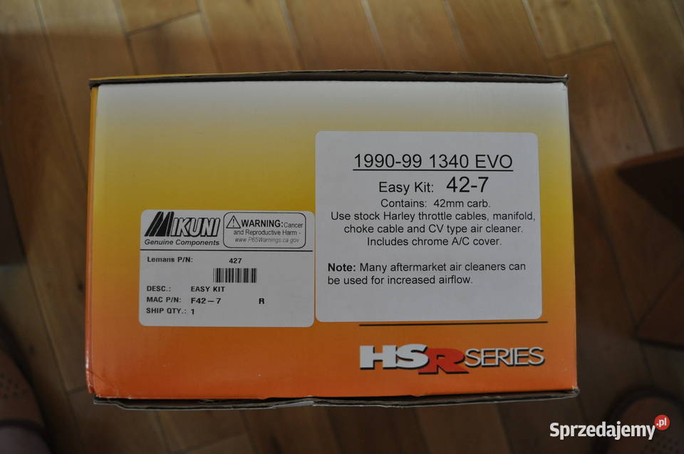 Harley gaźnik Mikuni HSR 42 F427 Easy Kit