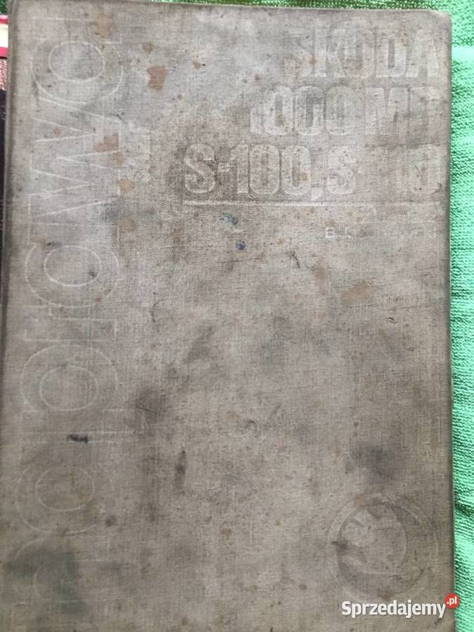 Naprawa Skoda 1000 MB S100 S110 Książka poradnik twarda z obwolutą Warszawa