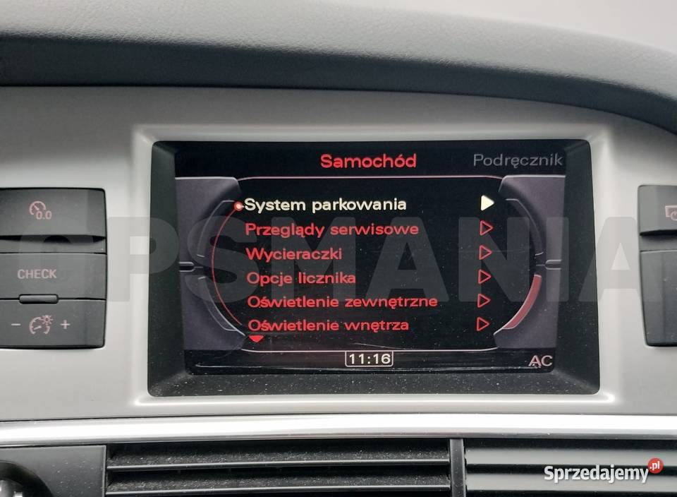 POLSKIE MENU LEKTOR NAWIGACJI AUDI A4 A5 A6 A8 Motoryzacja Łódź sprzedam