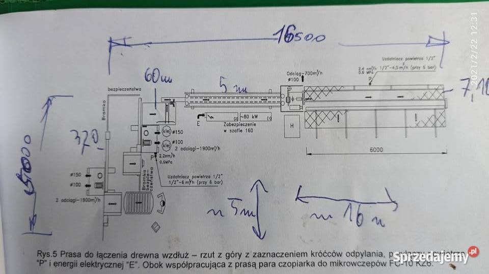 Linia do łączenia drewna GOMA 2XFC10KZ6FC0PZ62