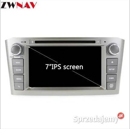 Radio android 12 Toyota Avensis T25 wifi gps Ożarowice