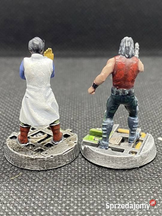 Naukowiec i kosmiczny pirat figurka rpg druk 3d