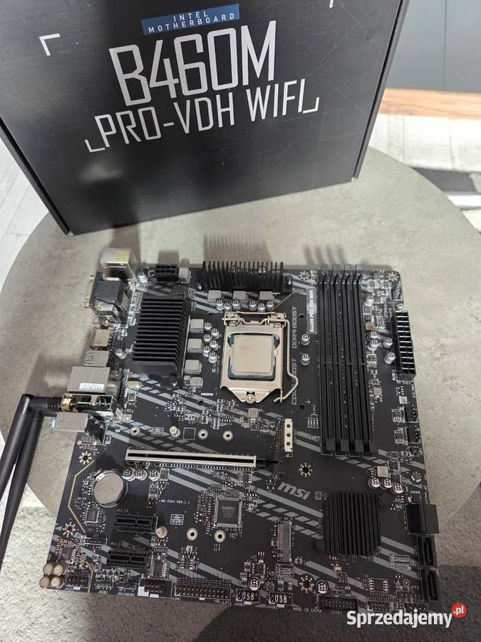 Zestaw Intel Core i710700F MSI B460M PROVDH WIFI Tomaszów Lubelski