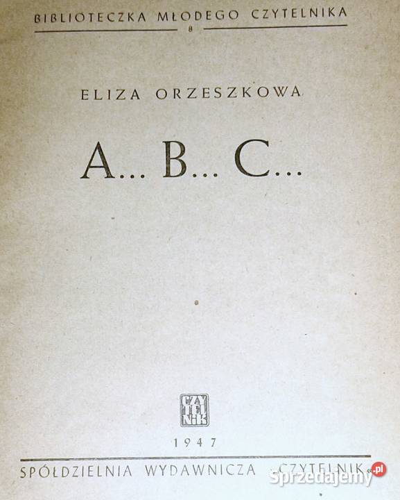 ABC Eliza Orzeszkowa