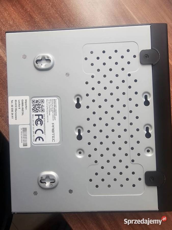 Rejestrator Sieciowy Protec NVR H265 Ostrołęka