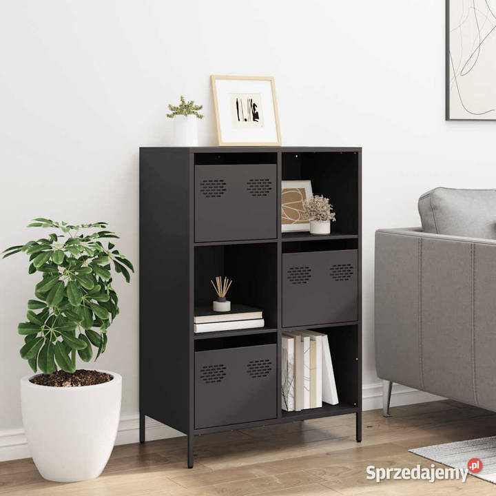 Szafka czarna 68x39x1035 stal WM851406 Warszawa sprzedam