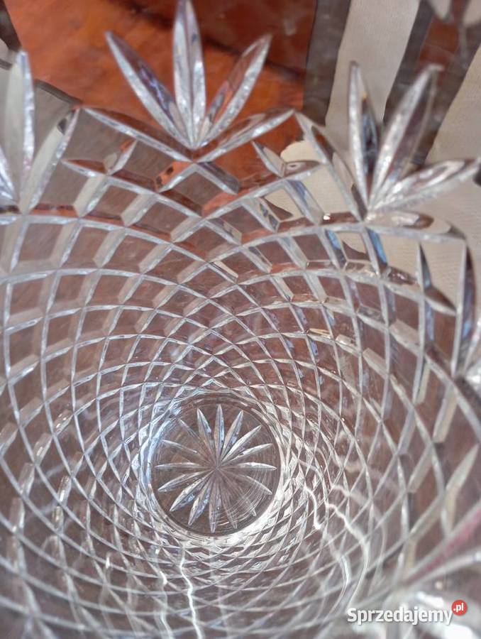 Wazon kryształowy kujawsko-pomorskie Pruszcz