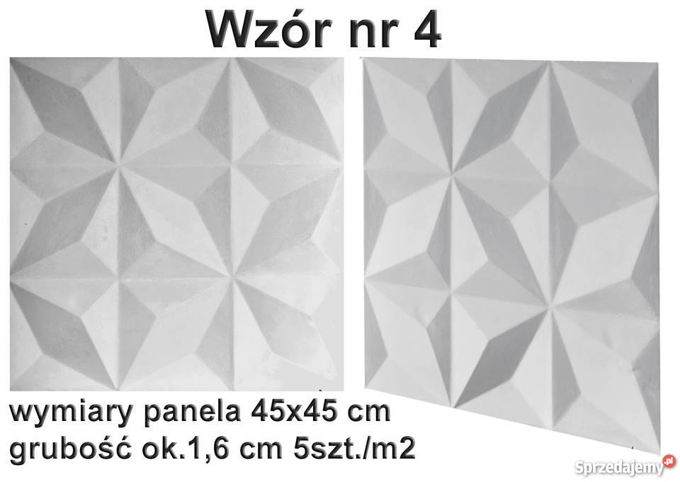 PANEL ŚCIENNY DEKORACYJNY panele 3d Zgorzelec