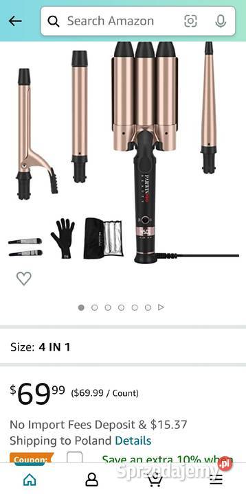 Zestaw 4 w 1 Lokówka PARWIN PRO BEAUTY śląskie Poręba sprzedam