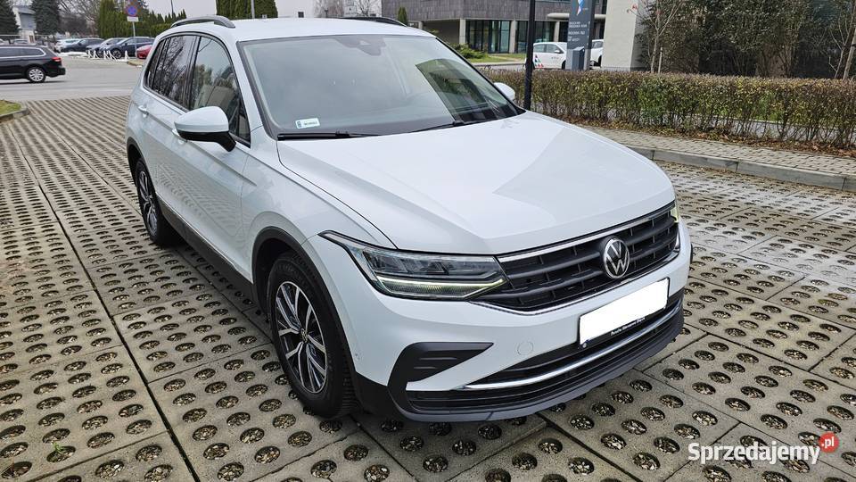 VW Tiguan 2021 FL bezwypadkowy Salon Polska Kraków sprzedam
