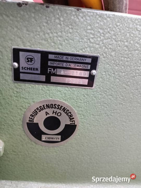 Piła do okleiny SCHEER Wejherowo