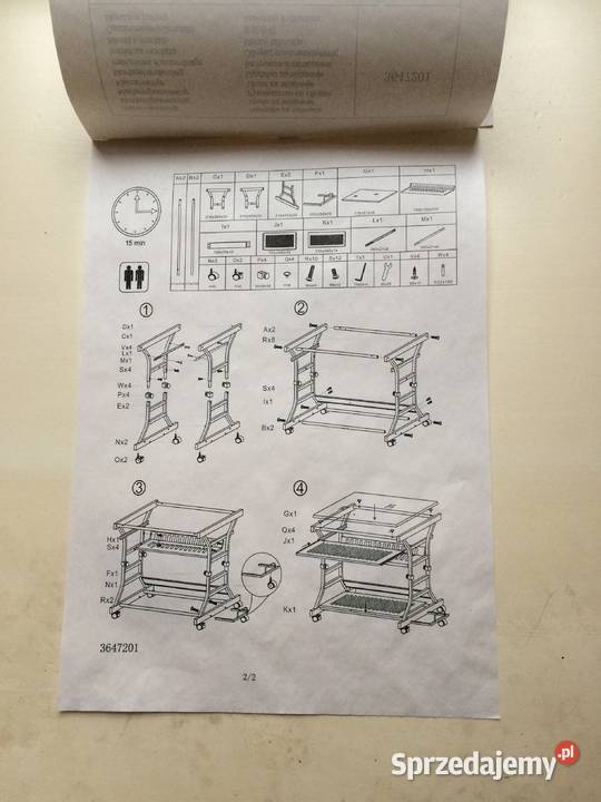 Stolik biurko komputerowe JYSK Future NOWE mazowieckie Warszawa sprzedam