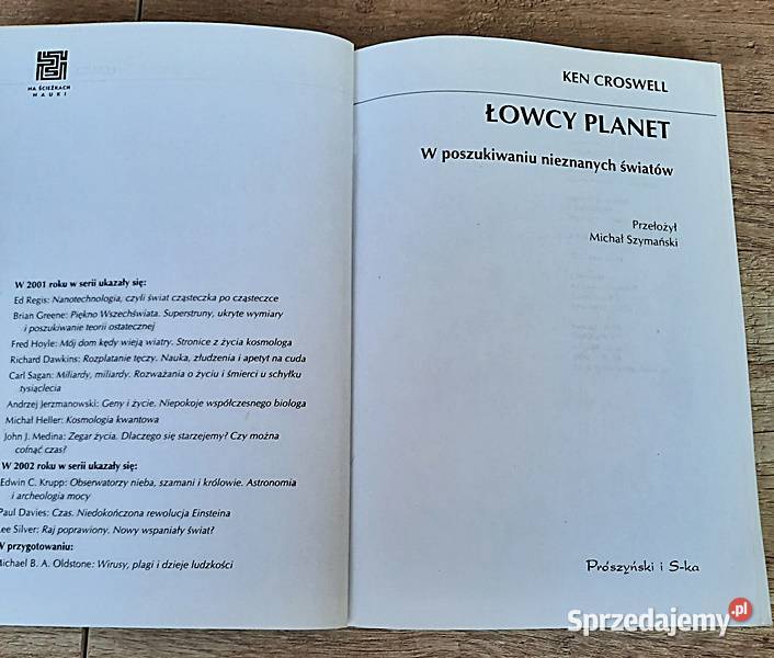 Łowcy planet Ken Croswell miękka Ostrów Wielkopolski