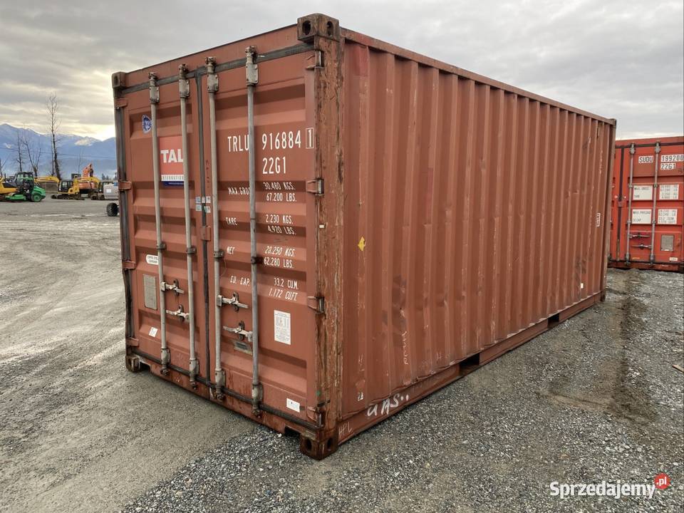 Kontener morski magazynowy 20DV 6 metrowy Gogolin