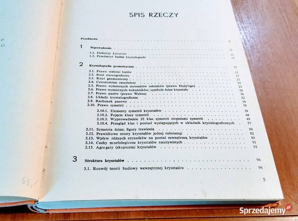 Zarys krystalografii  Tadeusz Penkala twarda studia Gdańsk