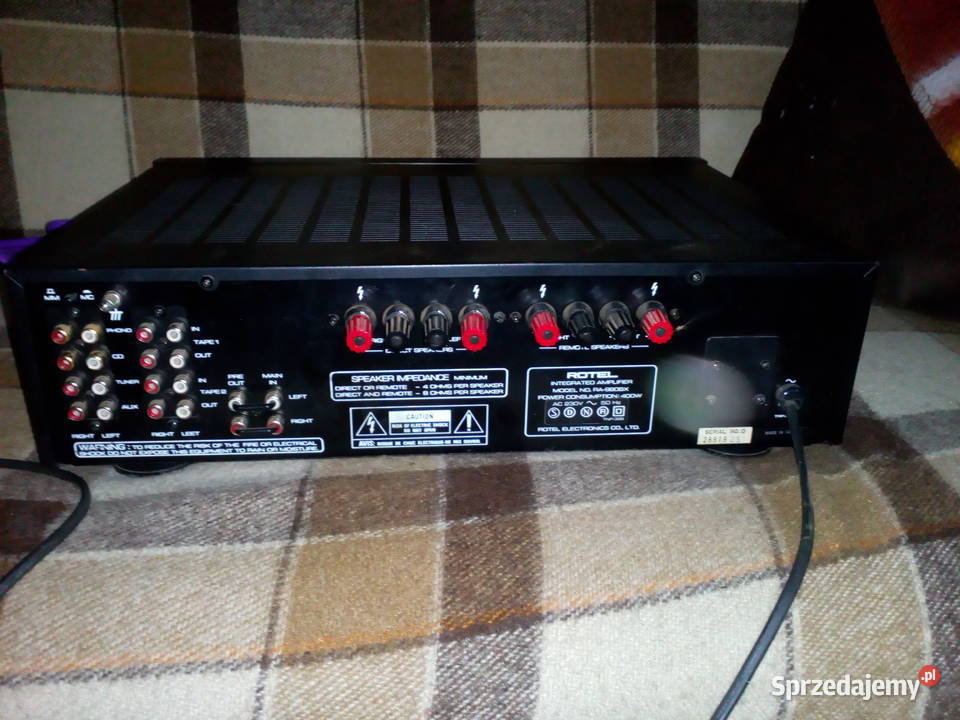 Sprzedam wzmacniacz rotel Ra 980 bx l lubelskie Adamów