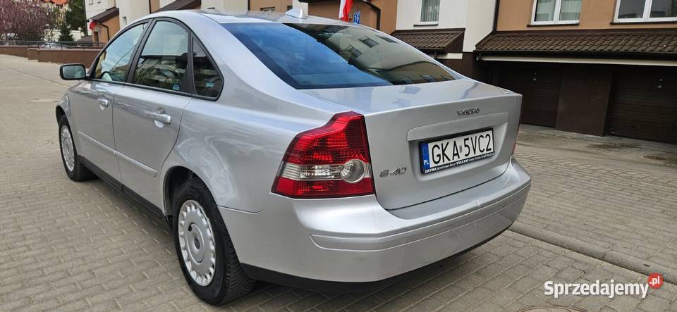 Volvo S 40 2006r 16 hdi 109 Salon 1 wlasciciel centralny zamek Elbląg