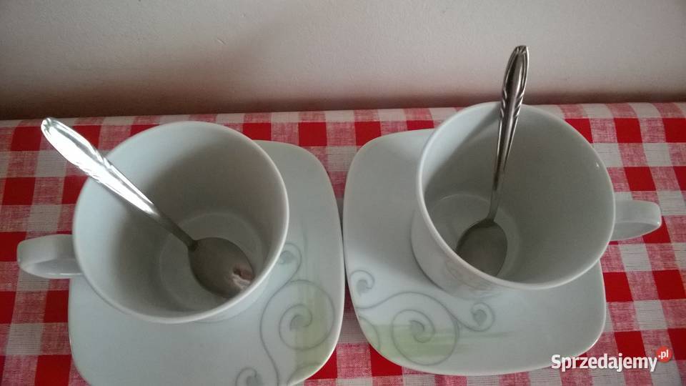 Filiżanki do kawy herbaty ze spodkami Pozostałe Warszawa sprzedam