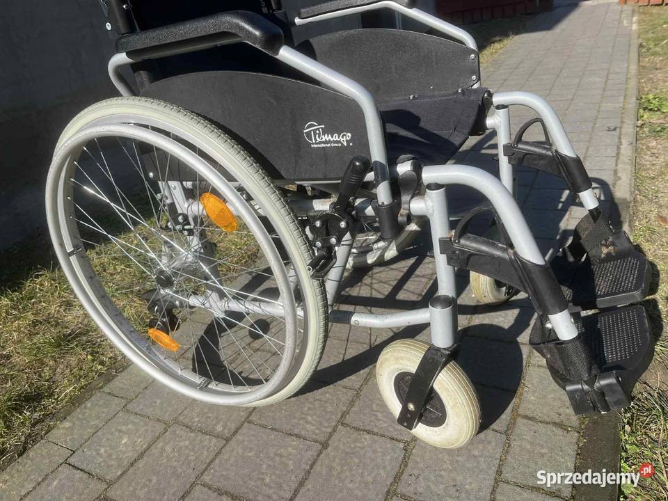 Wózek inwalidzki składany lekki sprawny świętokrzyskie Koprzywnica sprzedam