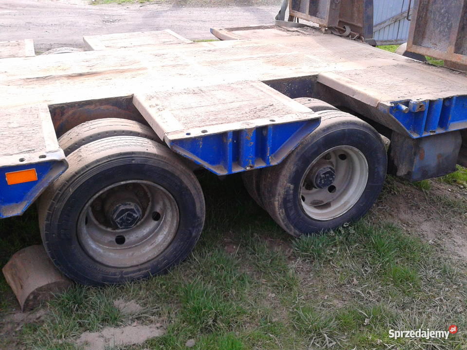 Naczepa niskopodwoziowa Rok produkcji 1979 Pleszew sprzedam