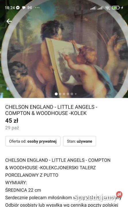 ZESTAW Z PUTTOWALLENDORF Porcelana i szkło Pabianice