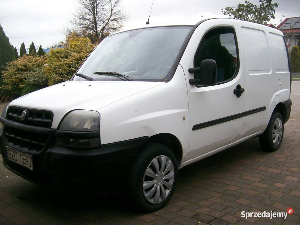 Fiat Doblo 19 D gotowy do pracy ładny łódzkie Łask