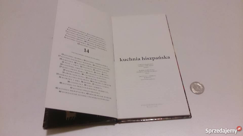 14 kuchnia hiszpańska Encyklopedia Sztuki Rok wydania 1992 Kultura i Rozrywka