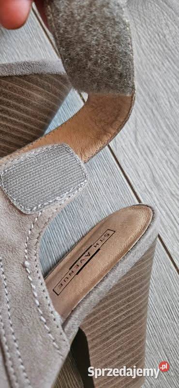 Beżowe buty sandały r 37 Gorzów Wielkopolski