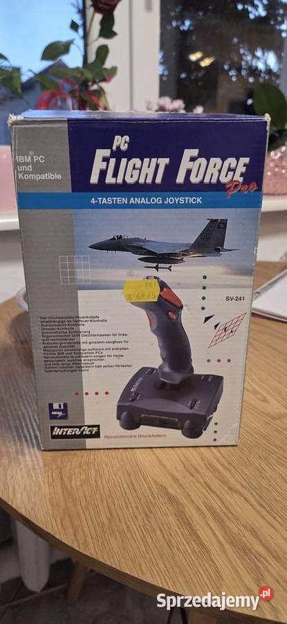 Retro Joystick PC Flight Force Pro InterAct Komputerowe PC Mszanowo