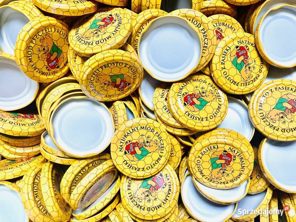 ZAKRĘTKA MIODOWA FI 82 NA SŁOIK MIÓD NAKRĘTKI lubelskie Lubartów