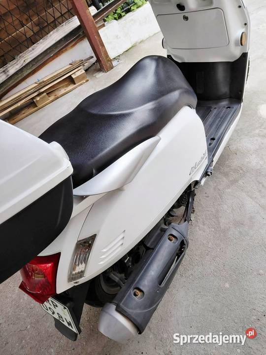 Skuter Kymco Like 125 włoski biały motocykl benzyna Przemyśl sprzedam
