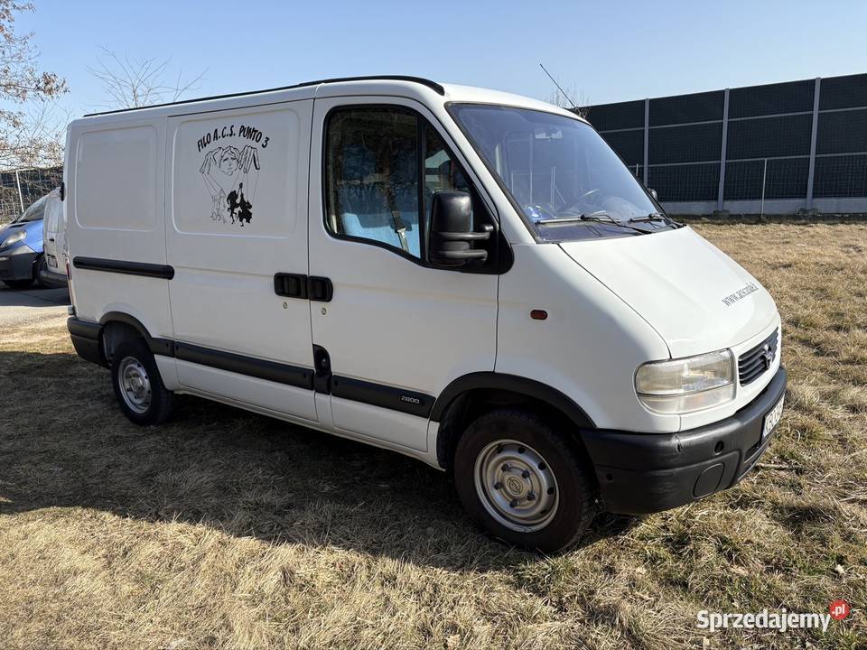 Opel Movano 2000r 25d 102 przebieg małopolskie Bochnia