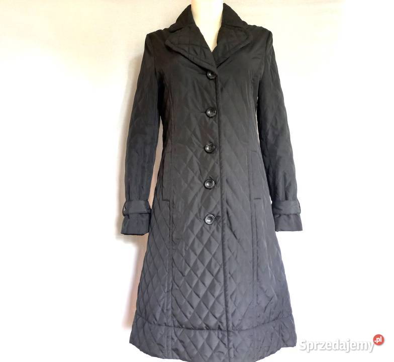 Płaszcz czarny Damski r M przejściowy HM NOWY Odzież damska podlaskie