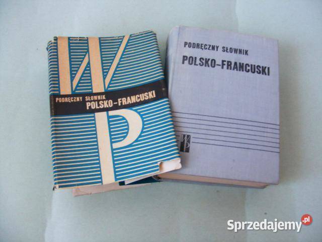 Podręczny słownik polsko francuski francusko twarda Oborniki Śląskie