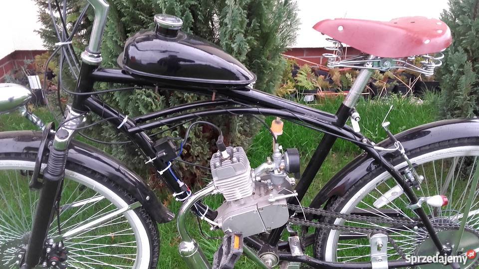 Rower z silnikiem spalinowym Szosowe Wrocław