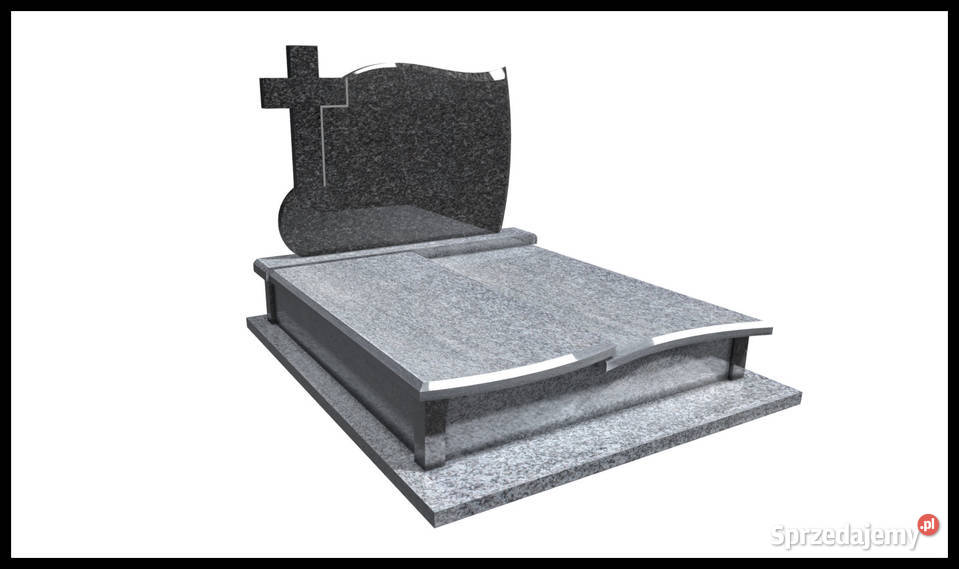 Nowoczesne nagrobki podwójne projekty w 3d 300 Świdnica